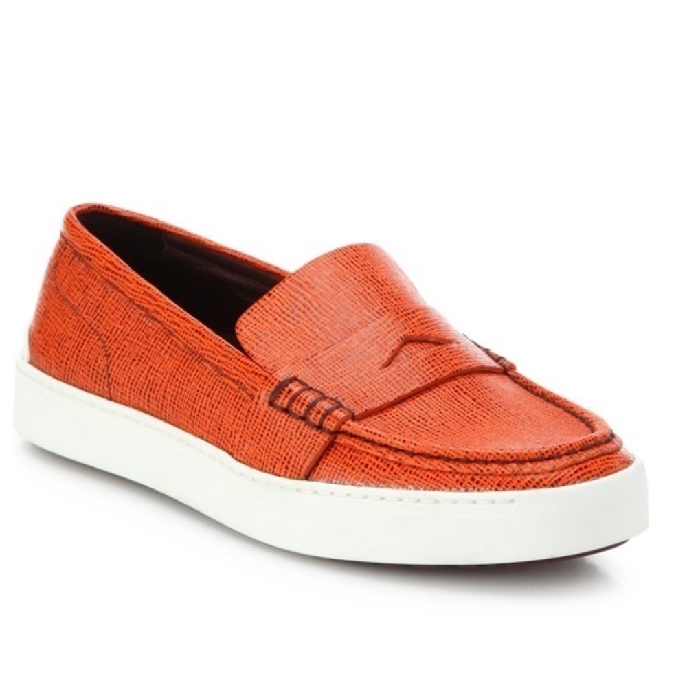 Rag and Bone Colby red moccasin sneakers shoes. Size 36